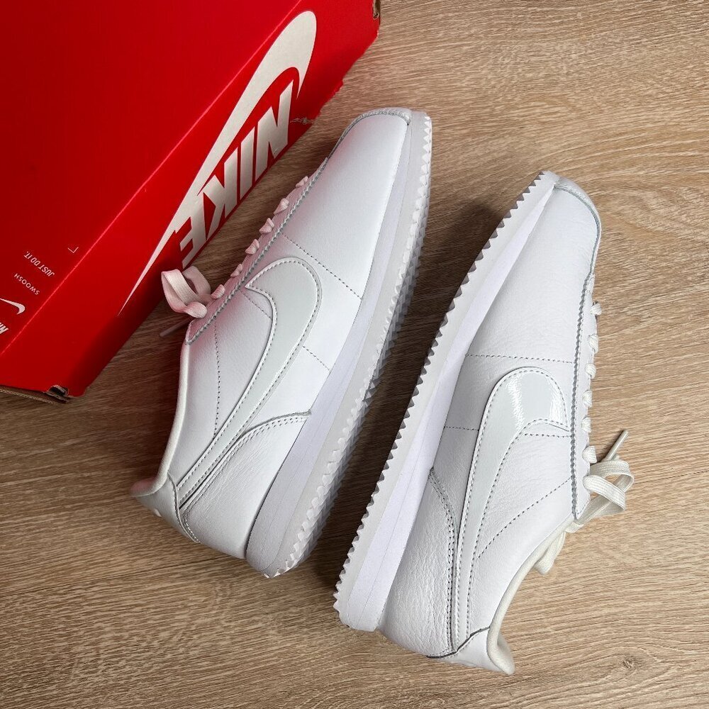 Nike Cortez 23 Premium Triple White Women - Picture 5 of 8